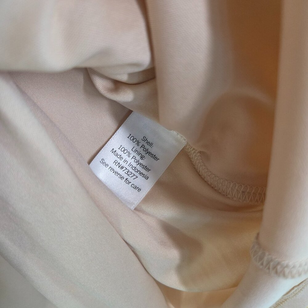 Women's LC Lauren Conrad Sequin Midi Slip Skirt Pink Peach Size XXL - Picture 6 of 8